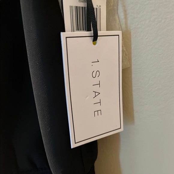 1. State Black Ruffle Mini Dress - Picture 2 of 9